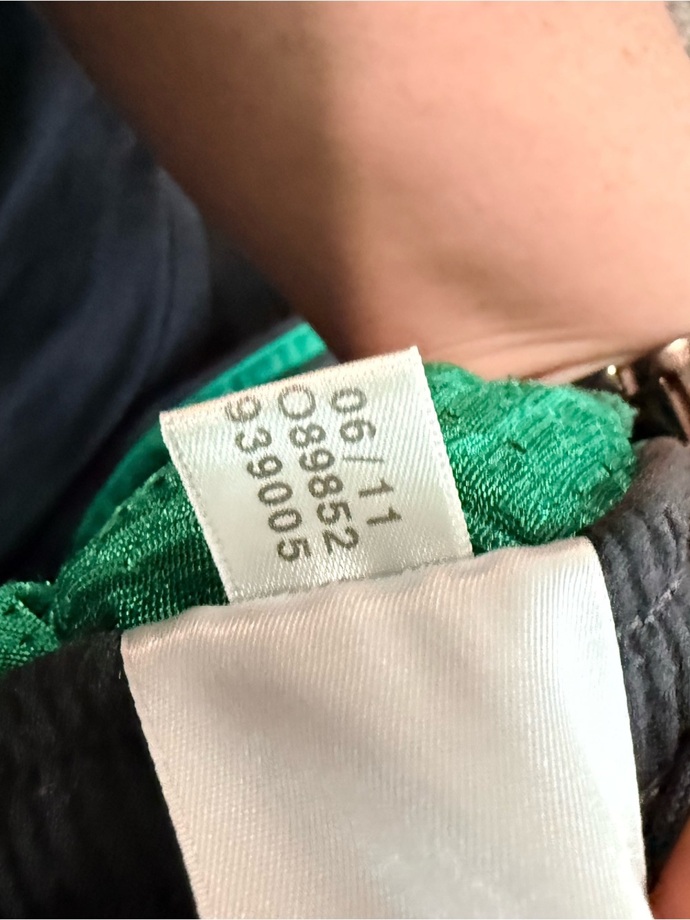 adidas Black Green 3-Stripe Track Pants Men’s Large - Picture 7 of 7